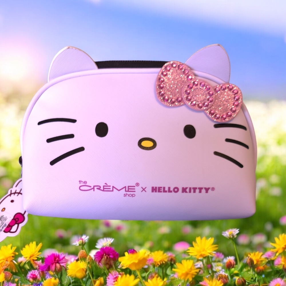 Hello Kitty Creme Shop X Makeup Cosmetics Bag/Case - NEW READ DESCRIPTION BELOW